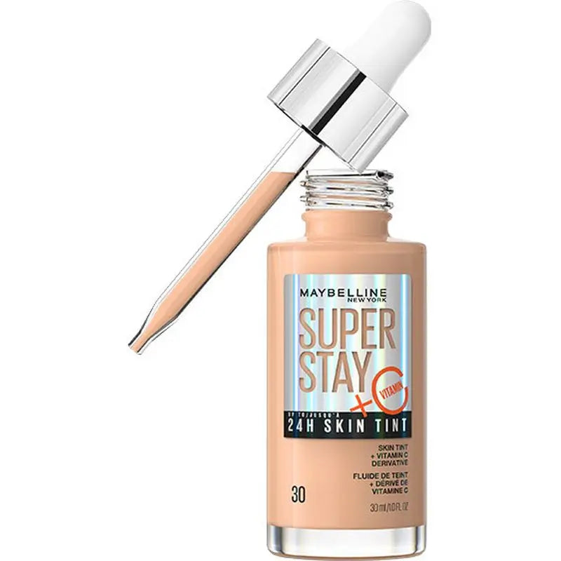 Maybelline New York Super Stay Skin Tint + Vitamin C 24H. Farbton 30