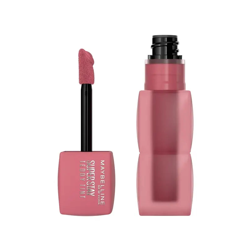 Maybelline New York Super Stay Teddy Tint Matt-Lippenfarbe, Farbton 15 Skinnydip, 5 ml