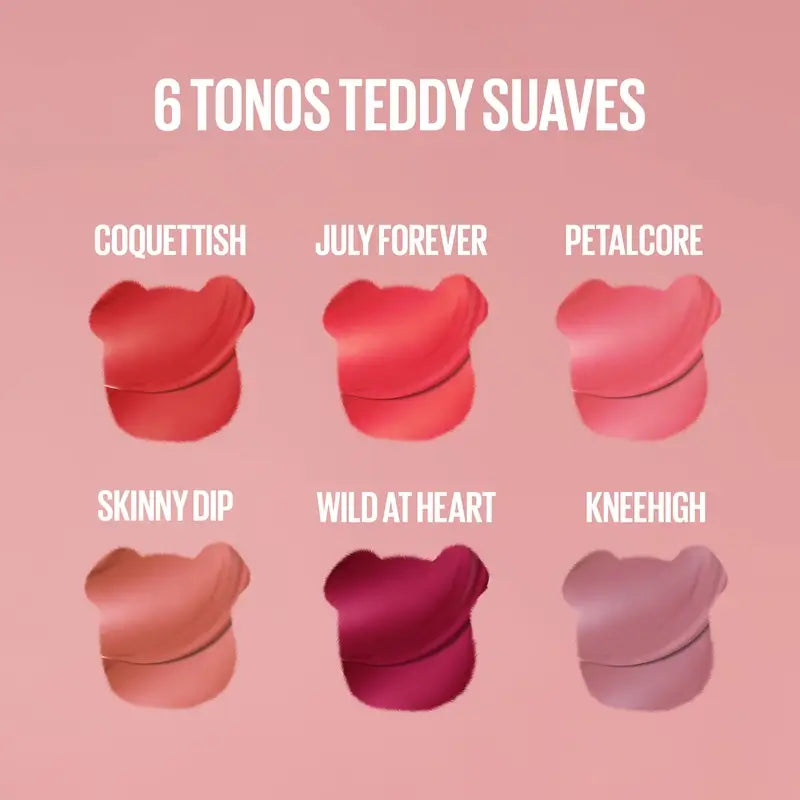 Maybelline New York Super Stay Teddy Tint Matt-Lippenfarbe, Farbton 35 „July Forever“, 5 ml