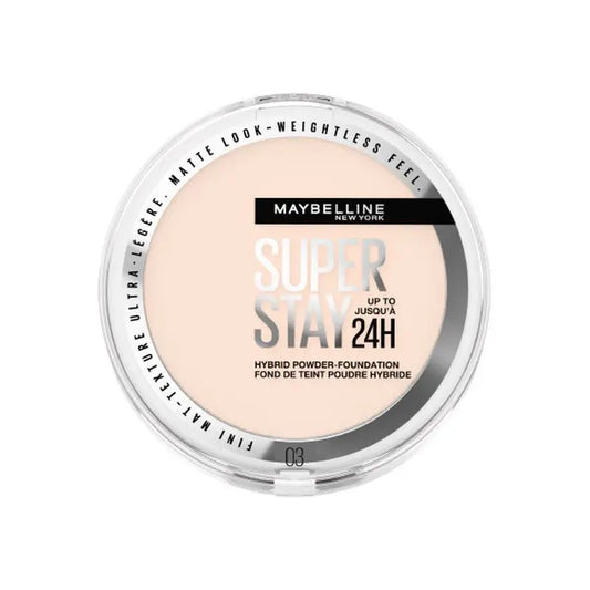 Maybelline New York Superstay Hybrid 24H Puder Grundierung Puder Farbton 03