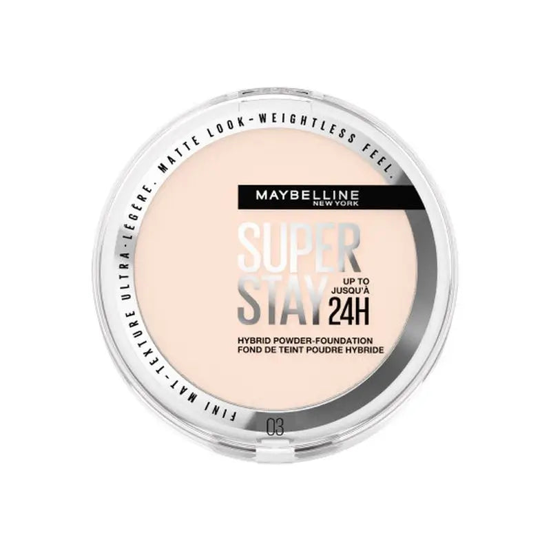 Maybelline New York Superstay Hybrid 24H Puder Grundierung Puder Farbton 03