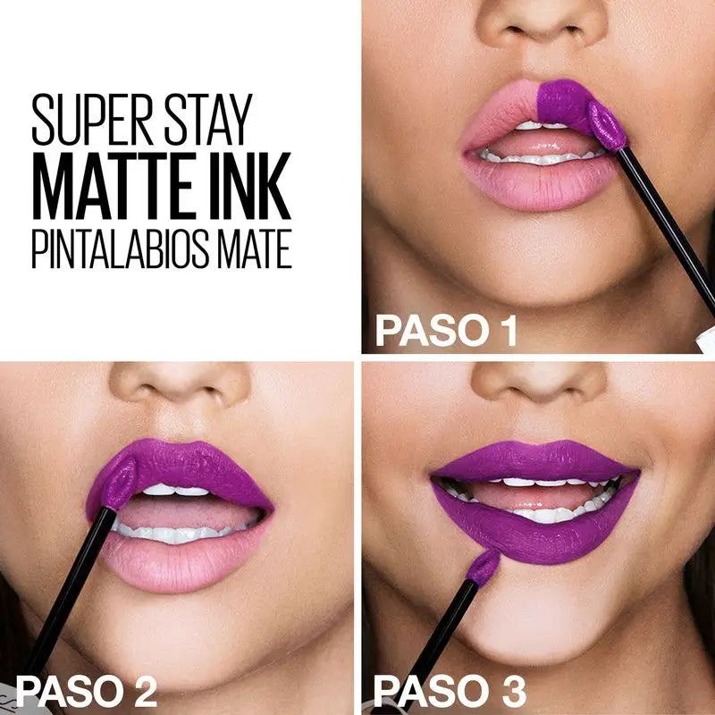 Maybelline New York Superstay Matte Ink, flüssiger Lippenstift Farbton 340 Exhilarator