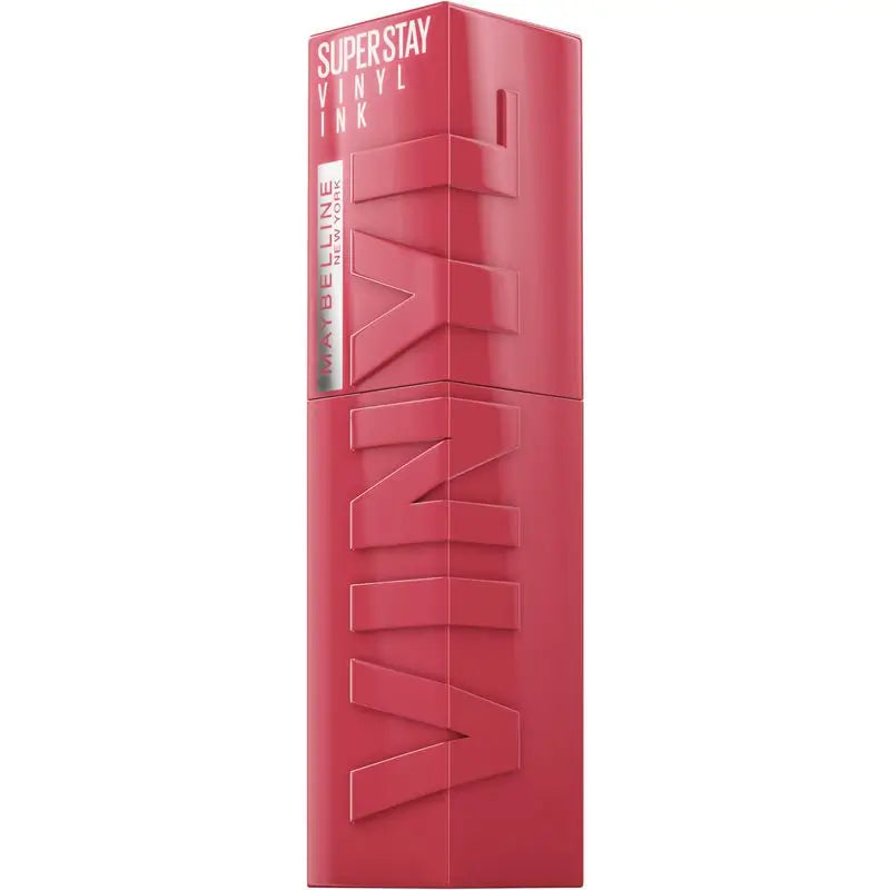 Maybelline New York Superstay Vinyl Ink Langhaftender Vinyl-Lippenstift bis zu 16H, Farbe 160 SULTRY
