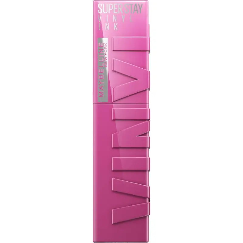 Maybelline New York Superstay Vinyl Ink Lang anhaltender Vinyl-Effekt-Lippenstift bis zu 16H, Farbe 165 EDGY