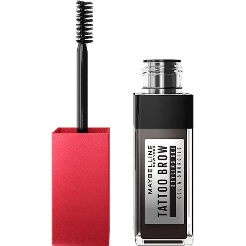 Maybelline New York Tattoo Brow Gel Brow Filler, Farbton 262 Schwarzbraun