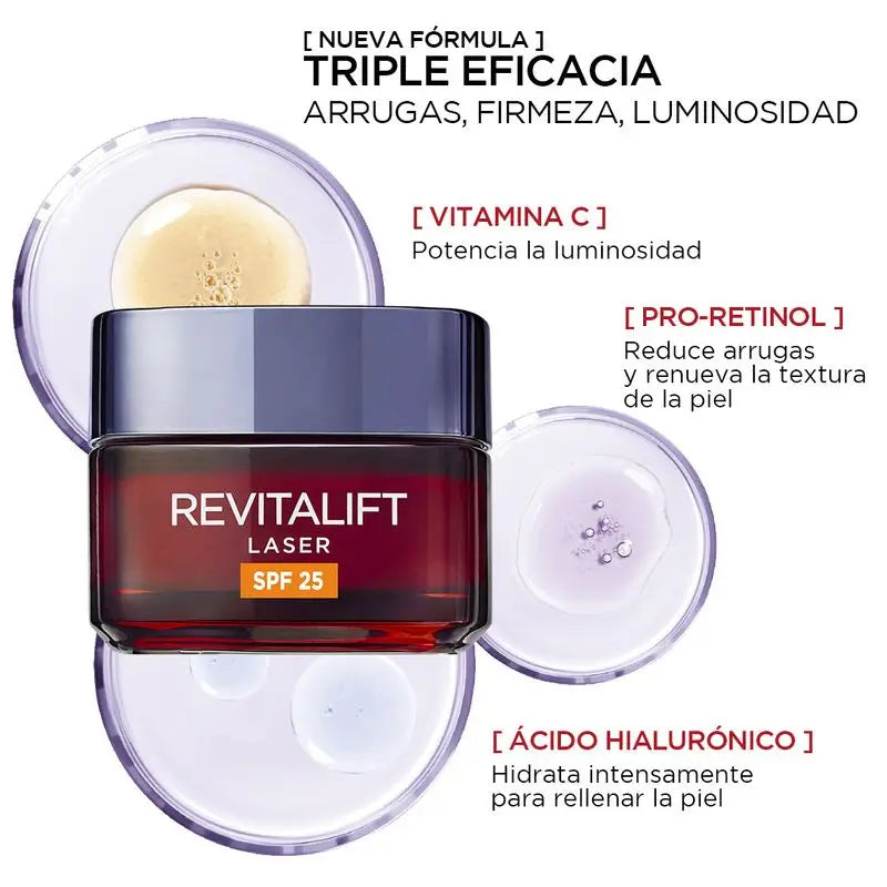L'Oréal Paris Revitalift Laser Tagescreme Spf25 50 ml