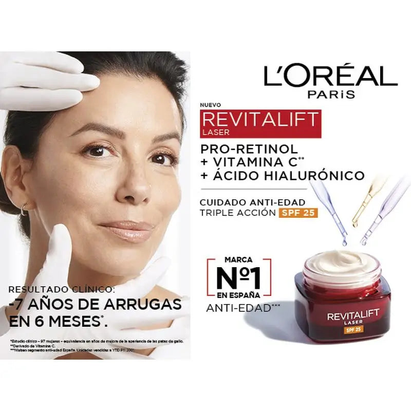 L'Oréal Paris Revitalift Laser Tagescreme Spf25 50 ml