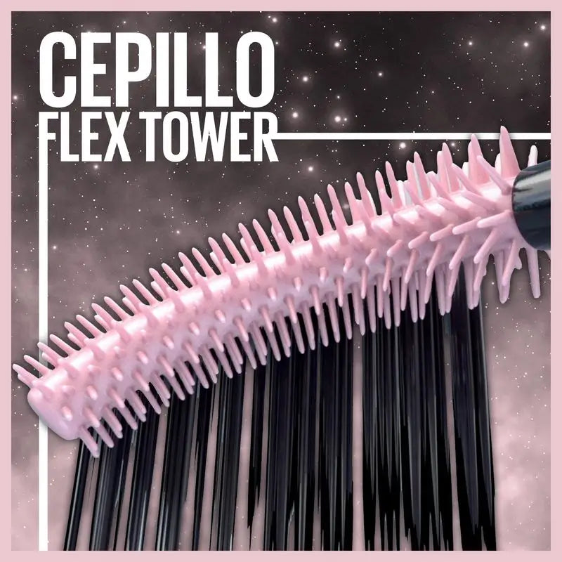 Maybelline New York Lash Sensational Sky High Cosmic: Ultraschwarze Wimperntusche mit Länge und Volumen