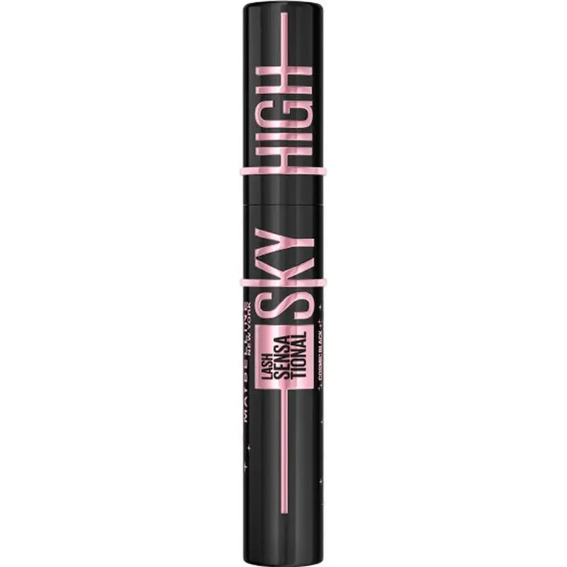 Maybelline New York Lash Sensational Sky High Cosmic: Ultraschwarze Wimperntusche mit Länge und Volumen
