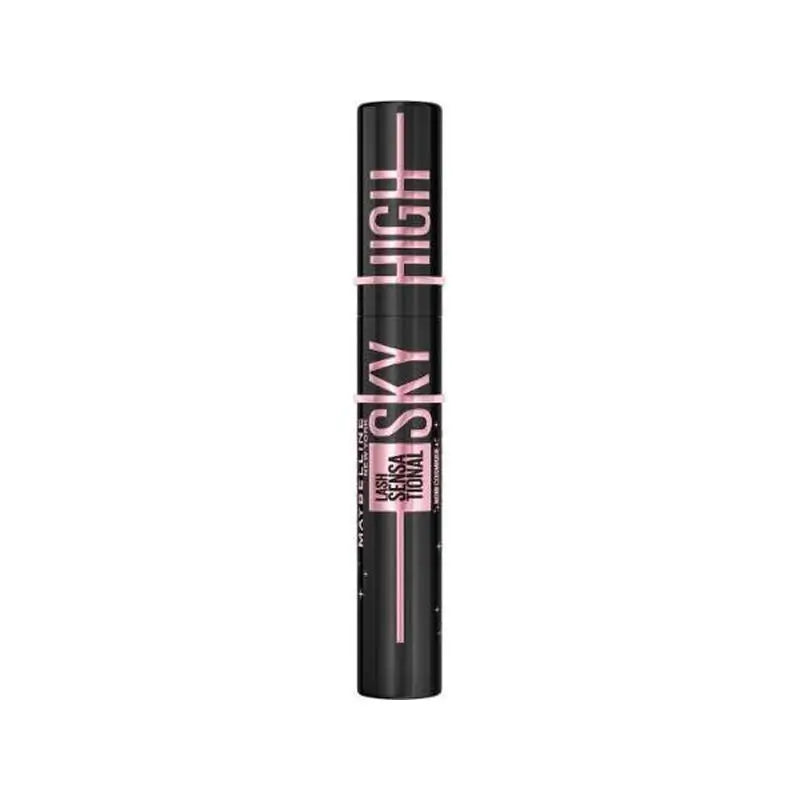 Maybelline New York Lash Sensational Sky High Cosmic: Ultraschwarze Wimperntusche mit Länge und Volumen