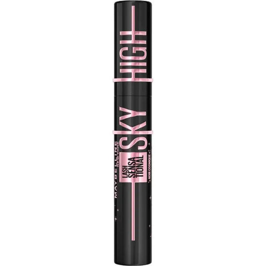 Maybelline New York Lash Sensational Sky High Cosmic: Ultraschwarze Wimperntusche mit Länge und Volumen