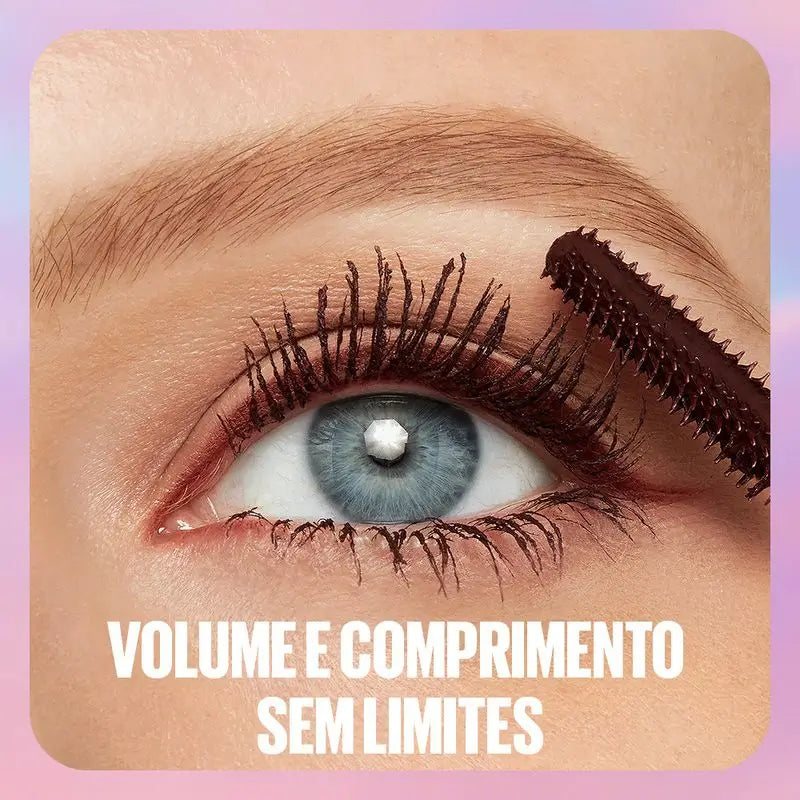 Maybelline New York Lash Sensational Sky High Mascara: Länge und Volumen, Farbton Burgundy Haze