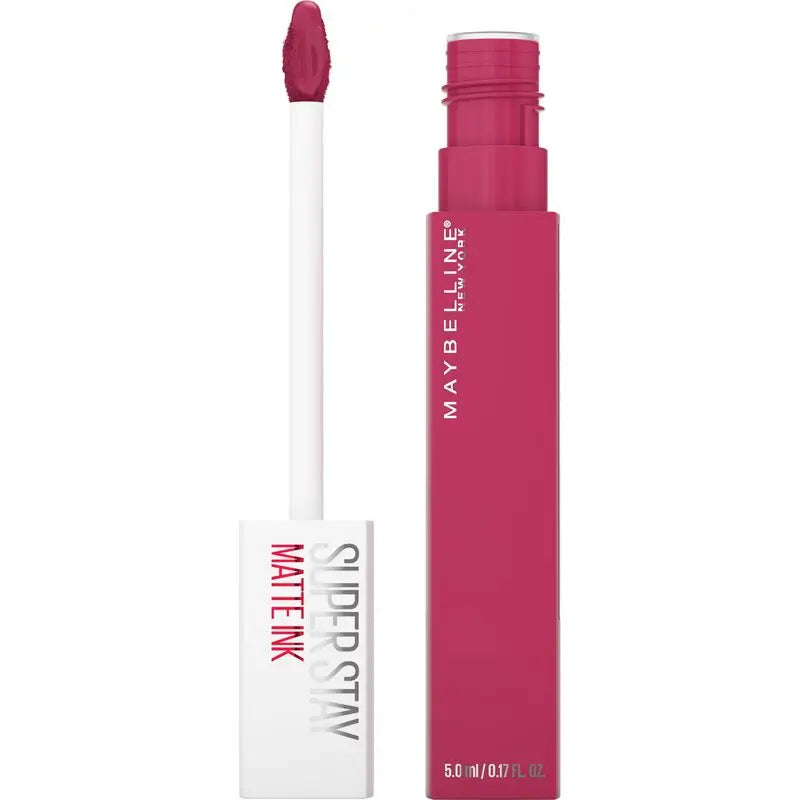 Maybelline New York Superstay Matte Lipstick Lange Haltbarkeit Superstay Matte Ink Schatten 155 Savant Pink