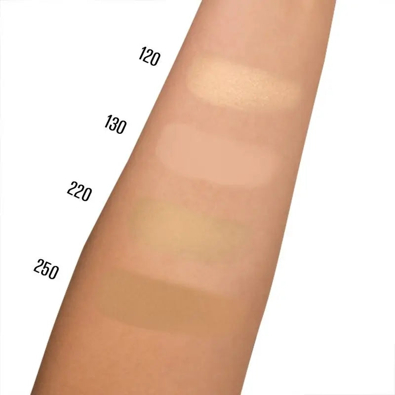 Maybelline New York Mattifying Powder Fit Me Matte & Refine Shade 250 Sun Beige Medium Dark Skin. - 9Gr