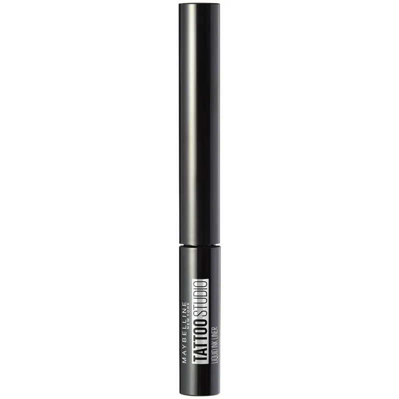 Maybelline New York Tattoo Liner Semi-Permanent Eyeliner mit Pinsel Farbton 710 Inked Black, Schwarz