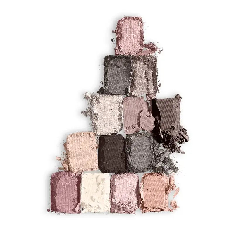 Maybelline New York The Blushed Nudes Eyeshadow Palette 12 Nude- und Rosatöne, 9,6 g