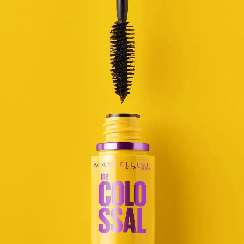 Maybelline New York The Colossal Black Maximum Volume Schwarze Wimperntusche, 10,7 ml