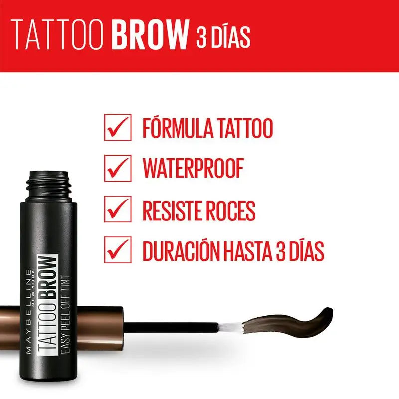 Maybelline New York Tattoo Brow Tattoo Brow Dye 3 Tage 3 Dark Brown Brunettes - 4,6 G