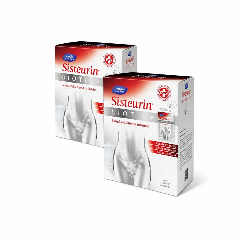 Mayla Pharma Sisteurin Biotic+ Packung 2 x 20 Beutel