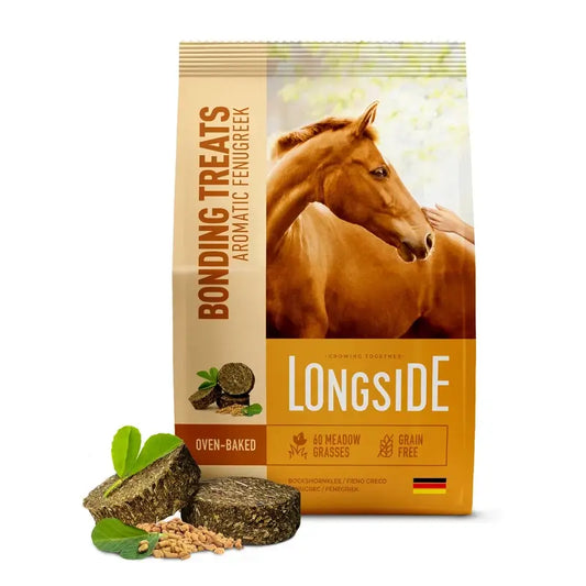 Mealberry Longside Bonding Treats Bockshornklee-Pferde, 500 g