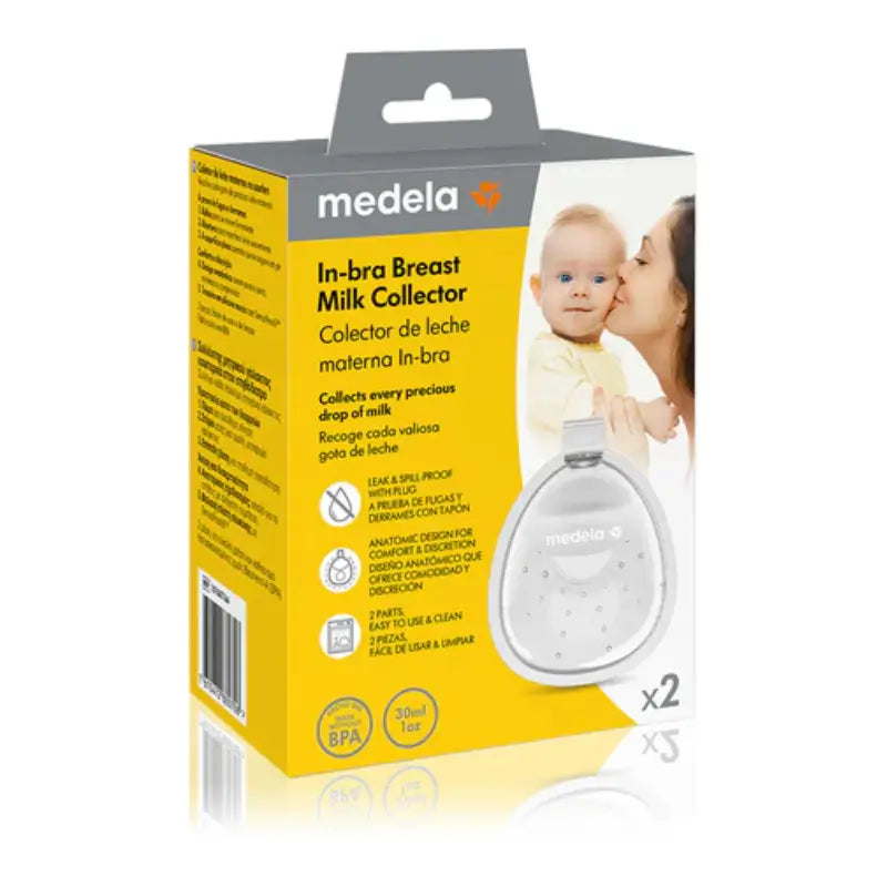 Medela Inbra Auffangbecher, 2 Stück