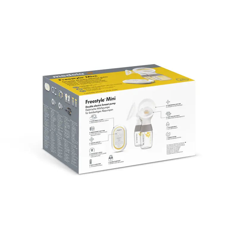 Medela Freestyle Mini Classic Elektrische Doppel-Milchpumpe