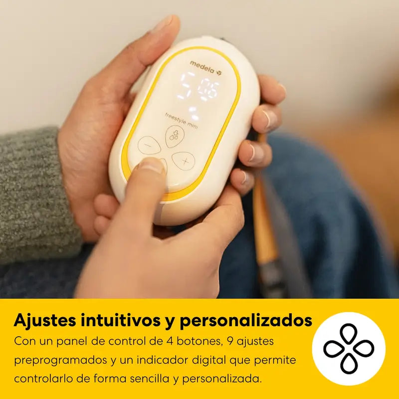 Medela Freestyle Mini Classic Elektrische Doppel-Milchpumpe