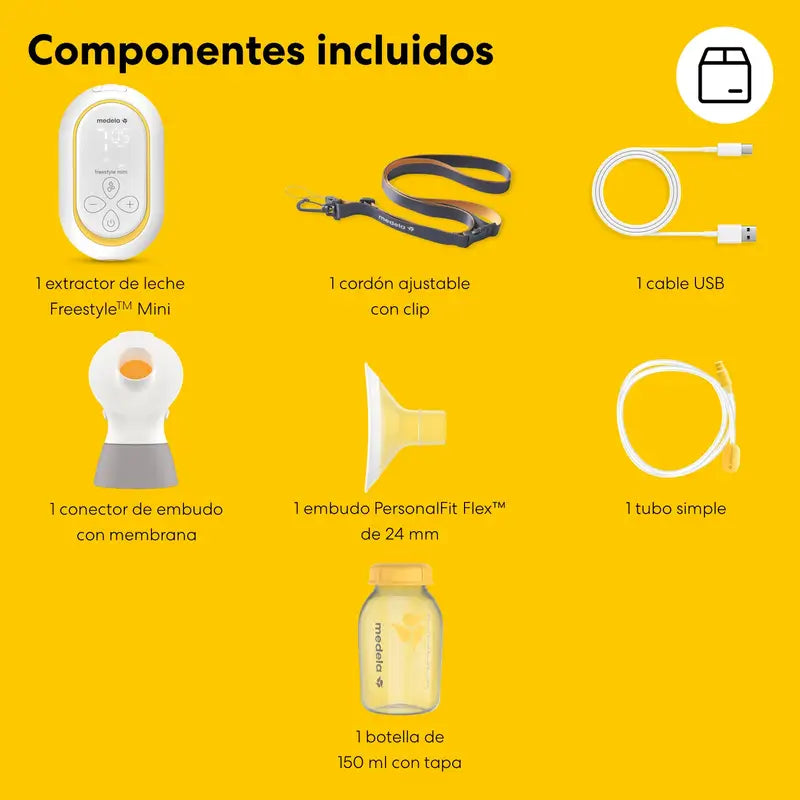 Medela Freestyle Mini Classic Elektrische Einzel-Milchpumpe