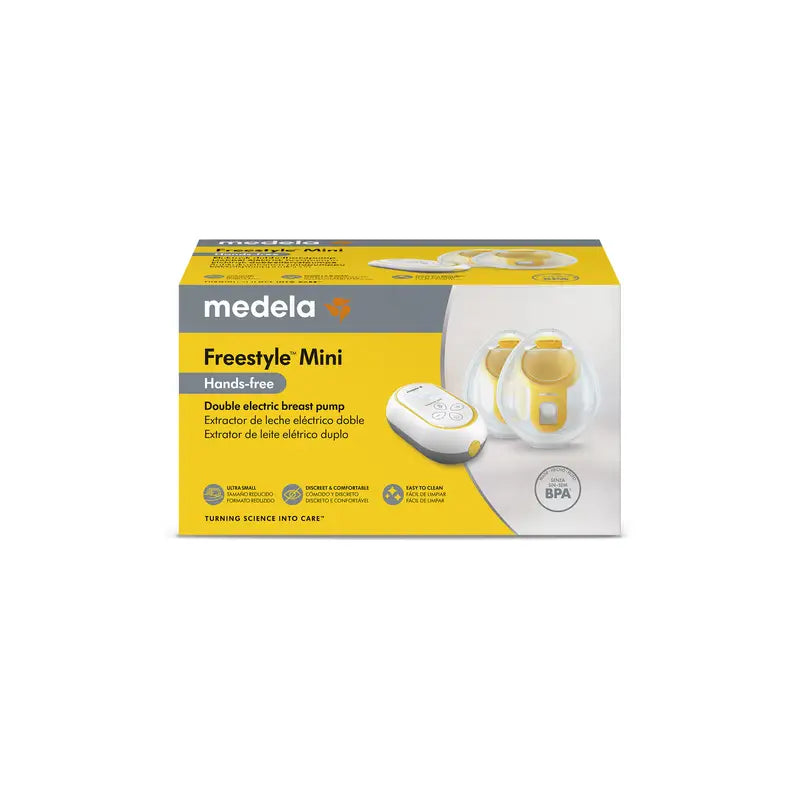 Medela Freestyle Mini Hands-Free Elektrische Doppel-Milchpumpe