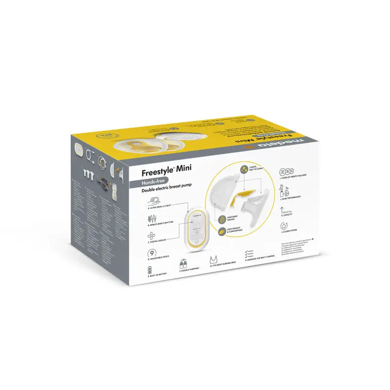 Medela Freestyle Mini Hands-Free Elektrische Doppel-Milchpumpe