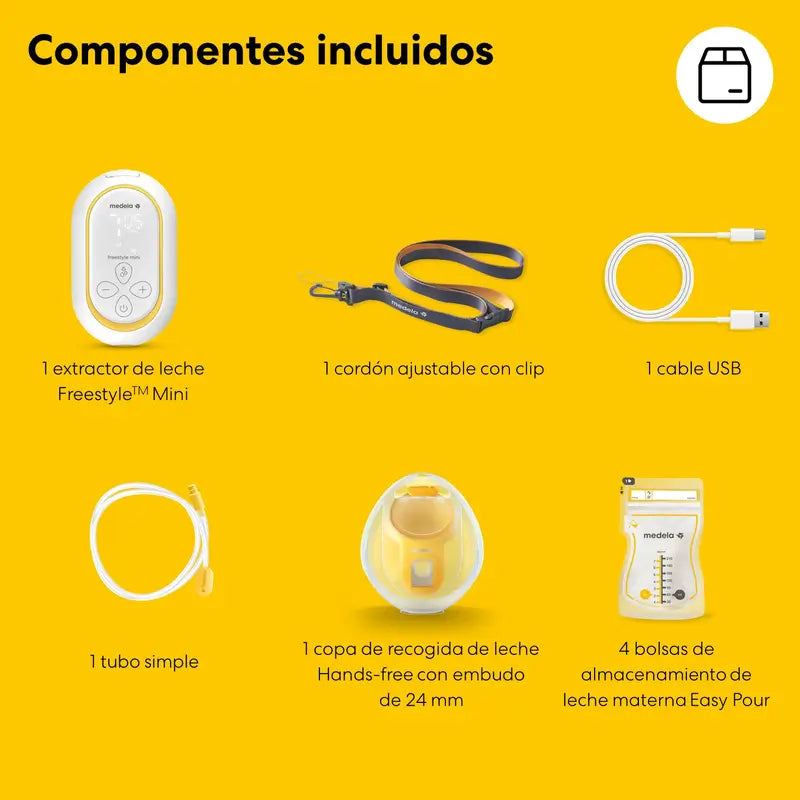 Medela Freestyle Mini Hands-Free Elektrische Einzelpumpe