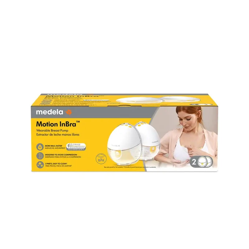 Medela Motion Inbra Doppelte kabellose Hands-Free Milchpumpe