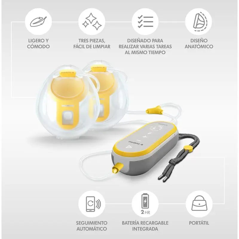 Medela Freestyle™ Hands-Free Elektrische Doppelmilchpumpe