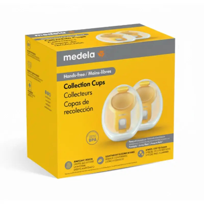 Medela Duo Hands Free Cup Set, 2 Stück.