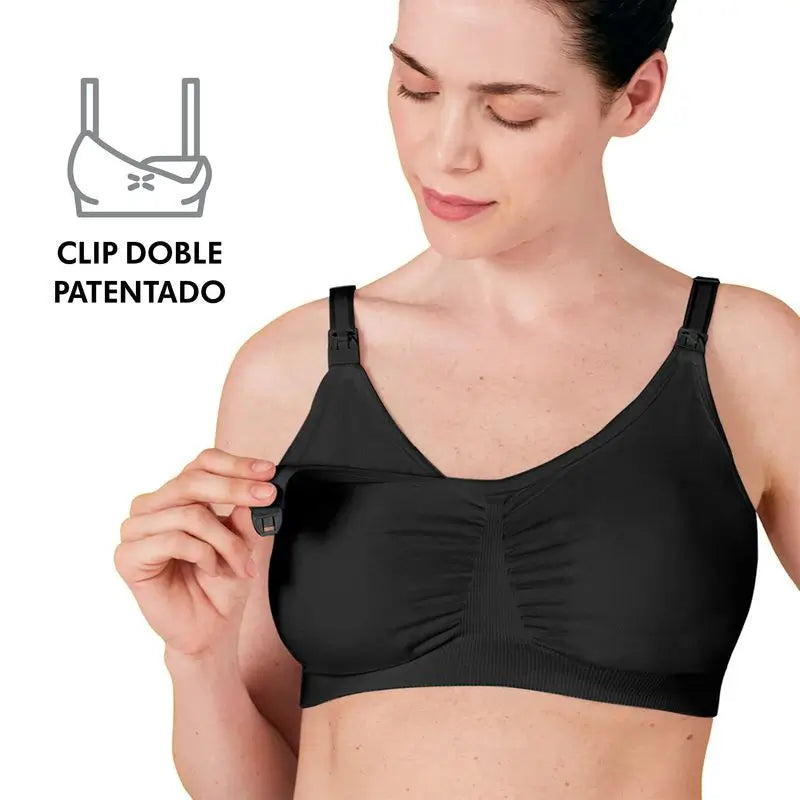 Medela Still- und Abführ-BH 3 In 1 Schwarz M, 1 St.