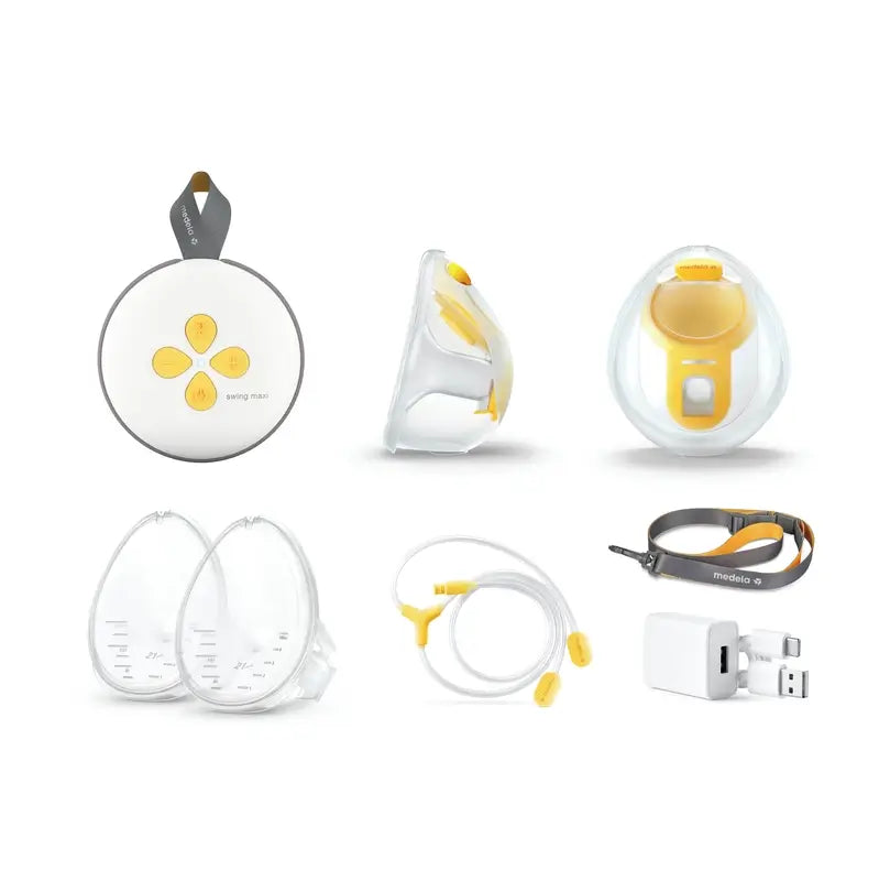 Medela Swing Maxi Hands Free, Doppelte elektrische Milchpumpe, 1 Stk.