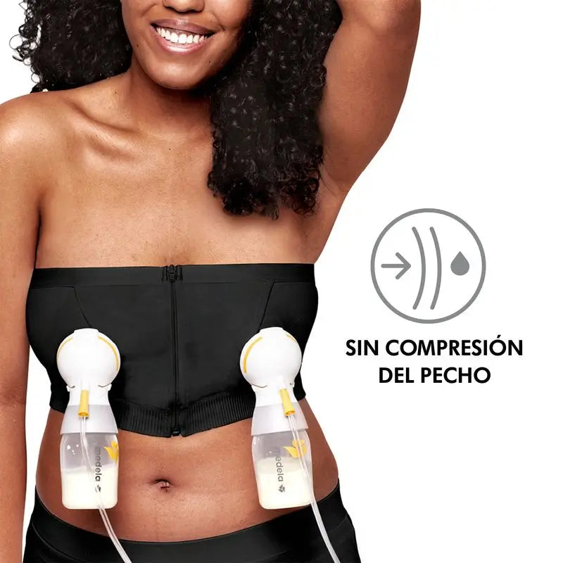 Medela Top Hands Free Schwarz M, 1 Stk.