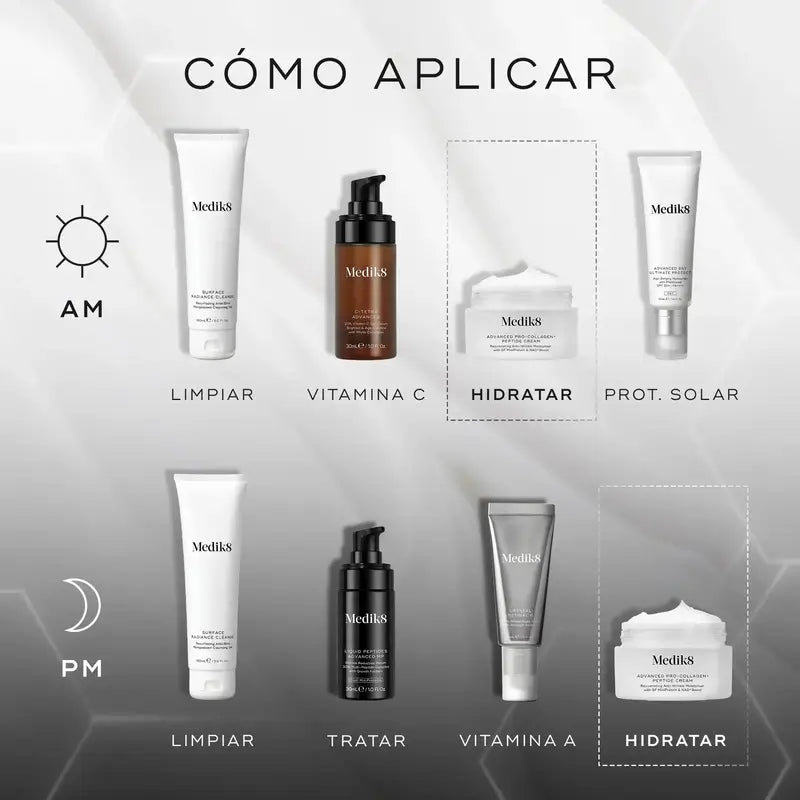 Medik8 Advanced Pro Collagen Peptid Creme Nachfüllpackung, 50 ml