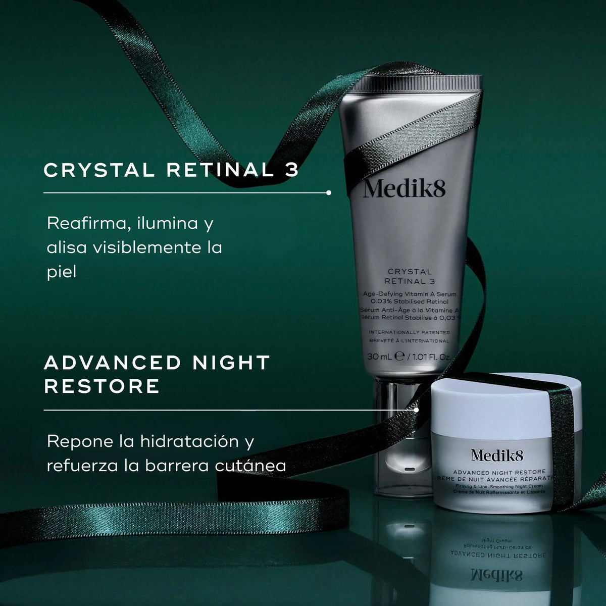 Medik8 Nighttime Nourish Pack Retinal 3 und Nachtcreme
