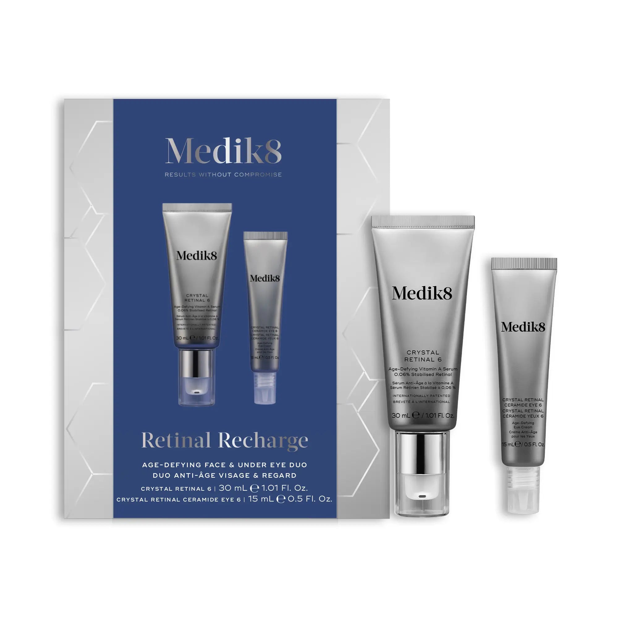 Medik8 Retinal Recharge Pack – Retinal für Gesicht und Augen