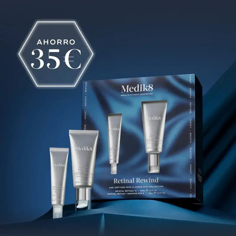 Medik8 Retinal Rewind Cyrstal Retinal 3 30Ml + Crystal Retinal Ceramide 3 15Ml