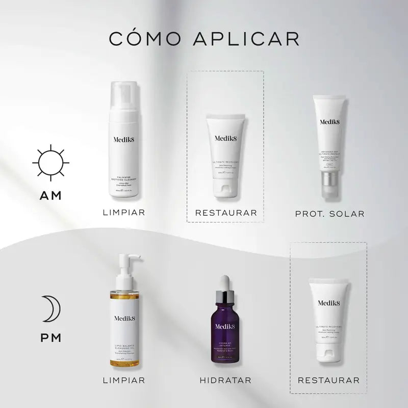 Medik8 Ultimate Recovery Bio-Cellulose-Maske, 6 Stück