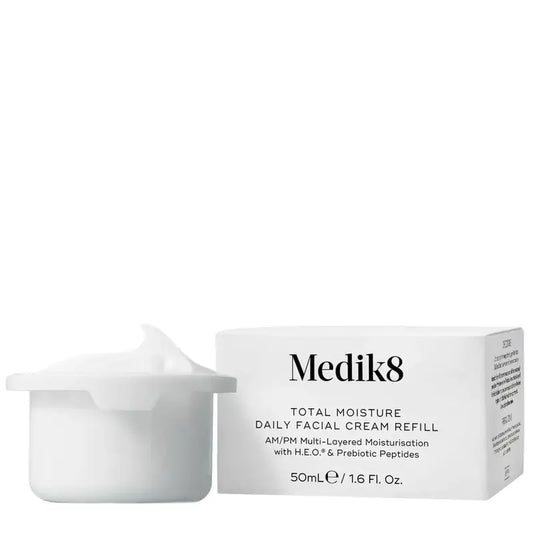 Medik8 Total Moisture Daily Facial Cream Nachfüllpackung, 50 ml