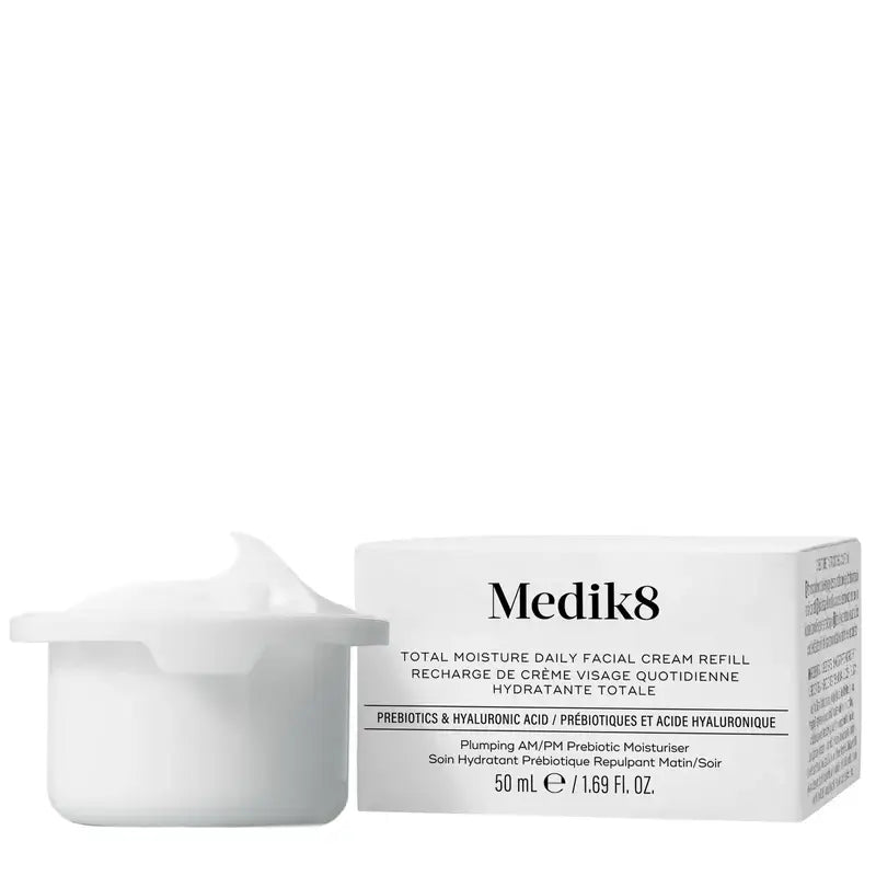 Medik8 Total Moisture Daily Facial Cream Nachfüllpackung, 50 ml