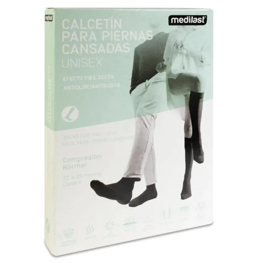 Medilast Socken 300 Schwarz Extra Groß
