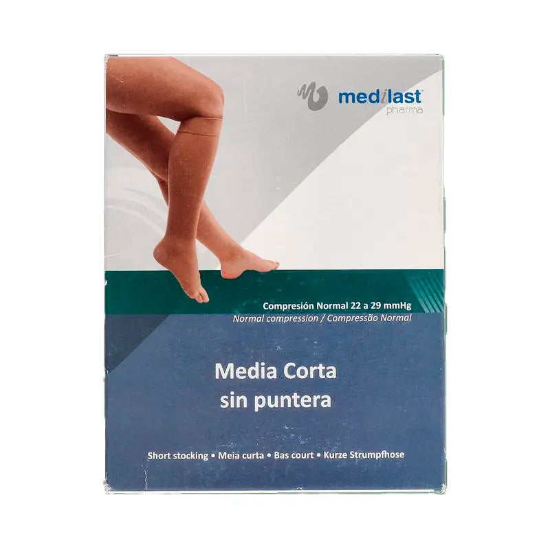 Medilast Kurzstrumpf Normal S/P R892 Größe Small