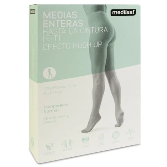 Medilast Panty Normal R/101 T/Med Schwarz