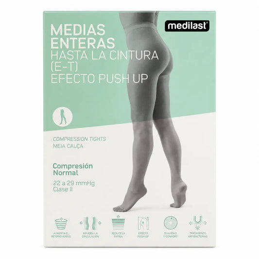 Medilast Panty Normal R/101 T/Med Schwarz