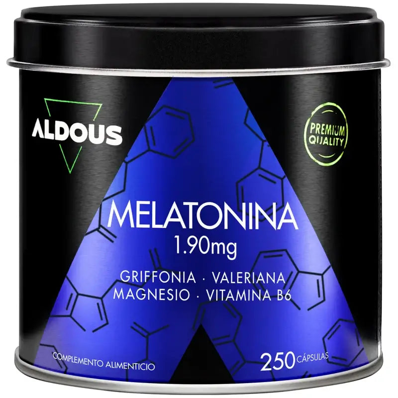 Aldous Labs Melatonin mit 5Htp, Magnesium, Baldrian und Vitamin B6