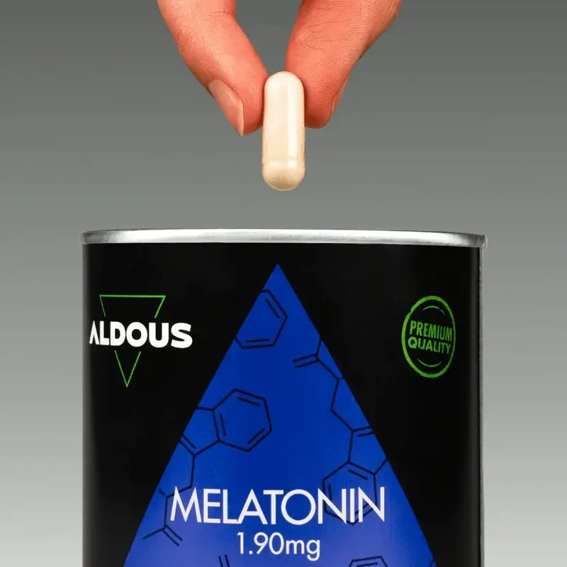 Aldous Labs Melatonin mit 5Htp, Magnesium, Baldrian und Vitamin B6